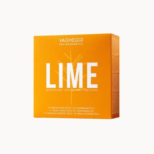 Mască Profesională cu Vitamina C Lime Vagheggi cutie